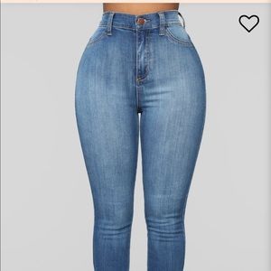 FashionNova Luxe High Waist Skinny Jeans